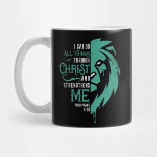 I Can Do All Things Religious Gifts for Women Christian Mug